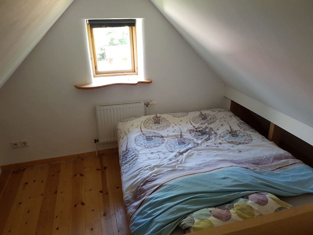 Schlafzimmer Ferienwohnung im Dachgeschoss